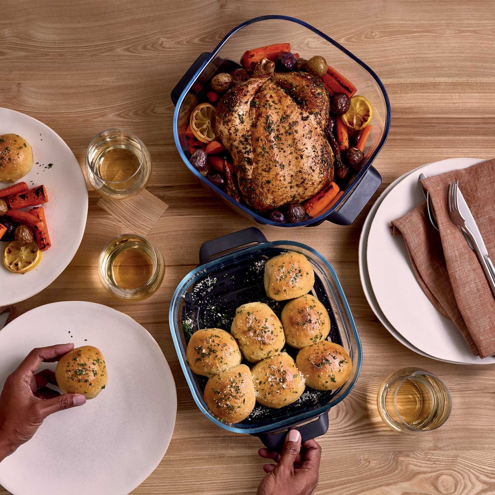 Cocina completa con vidrio CleanCrisp